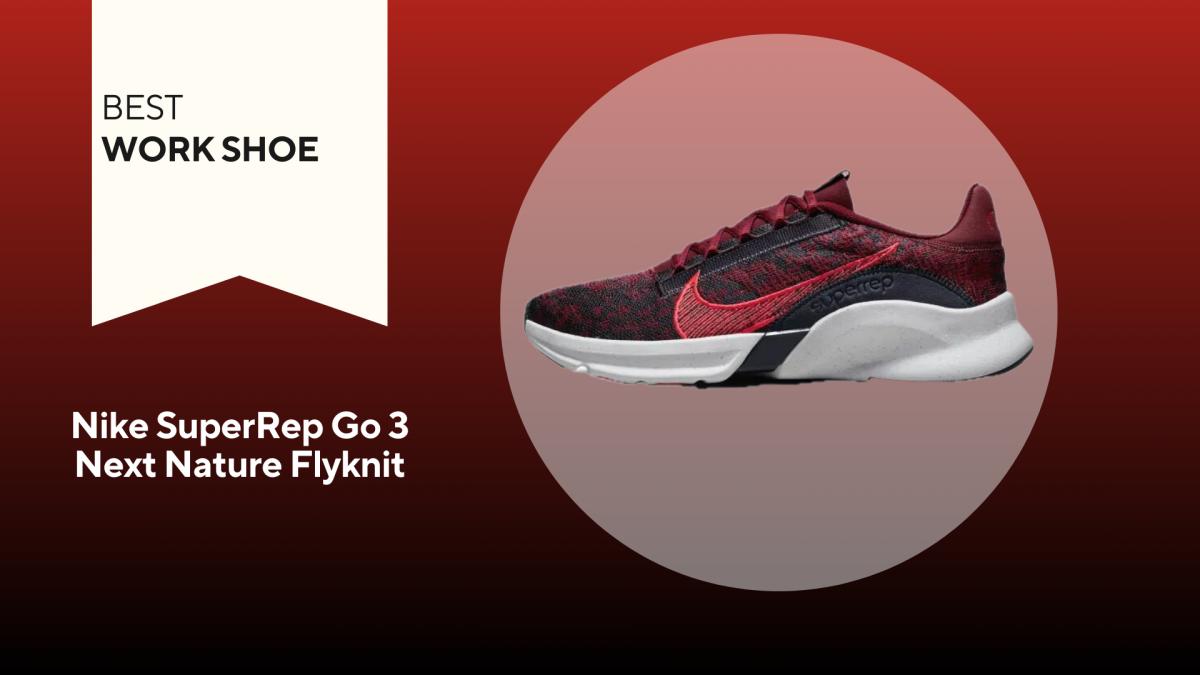 Black and red with white sole Nike SuperRep